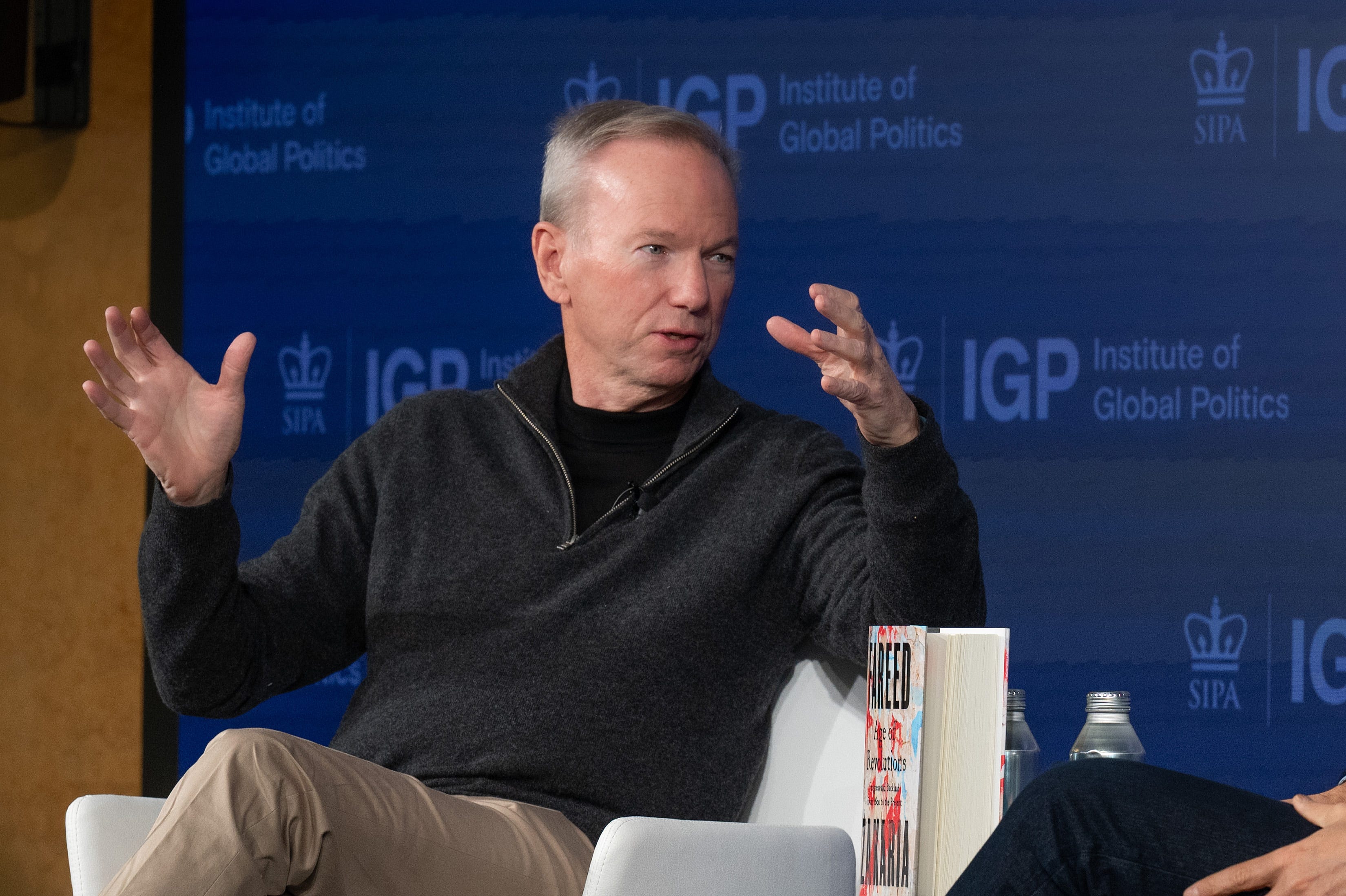 Former chairman and CEO of Google, Eric Schmidt.