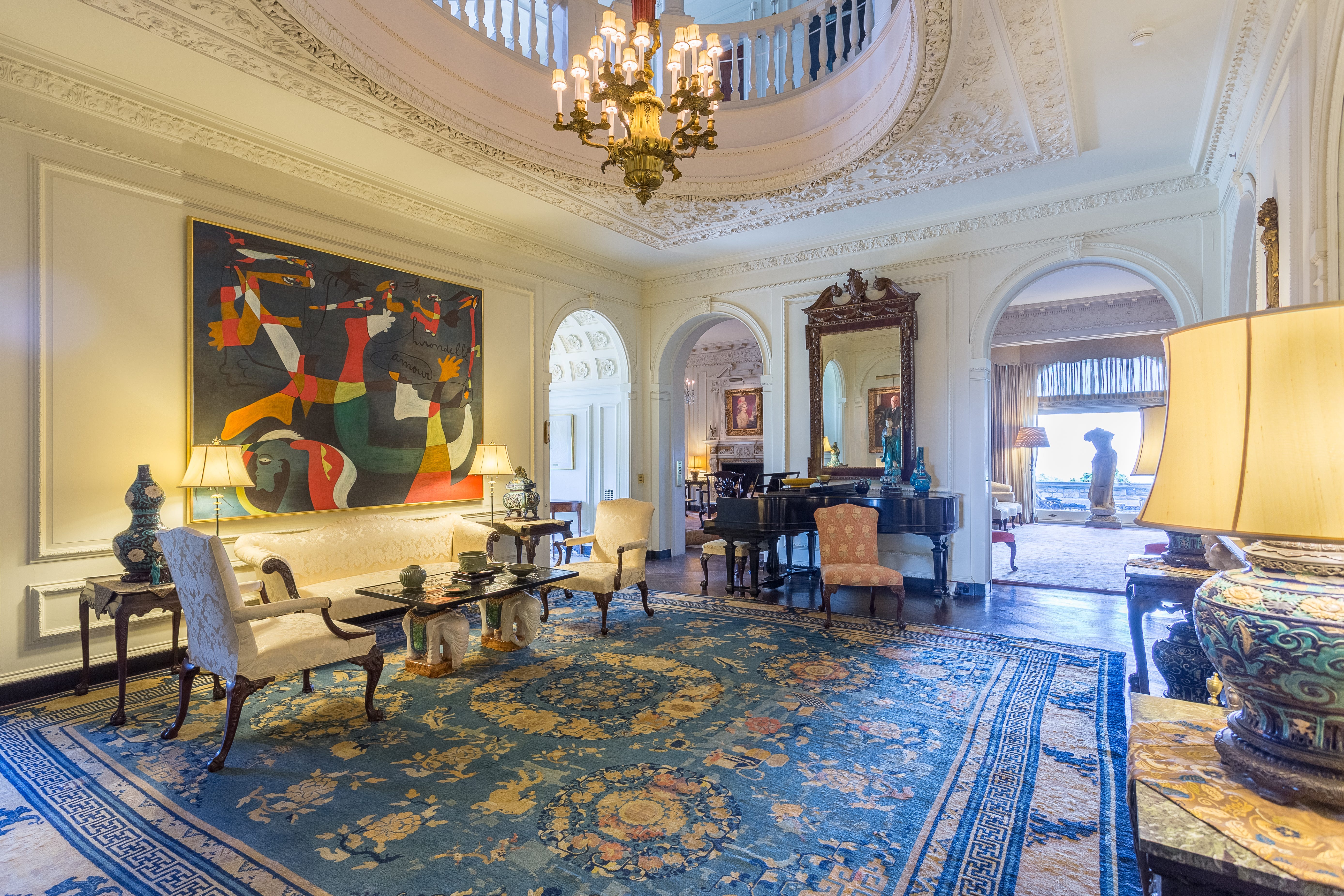 The Music Room in Kykuit