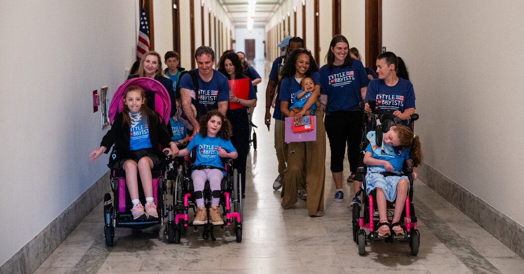 ‘Little Lobbyists’ Urge Senators to Oppose Trump’s Bill Cutting Medicaid
