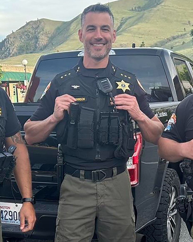 Sheriff Michael Morrison in uniform.