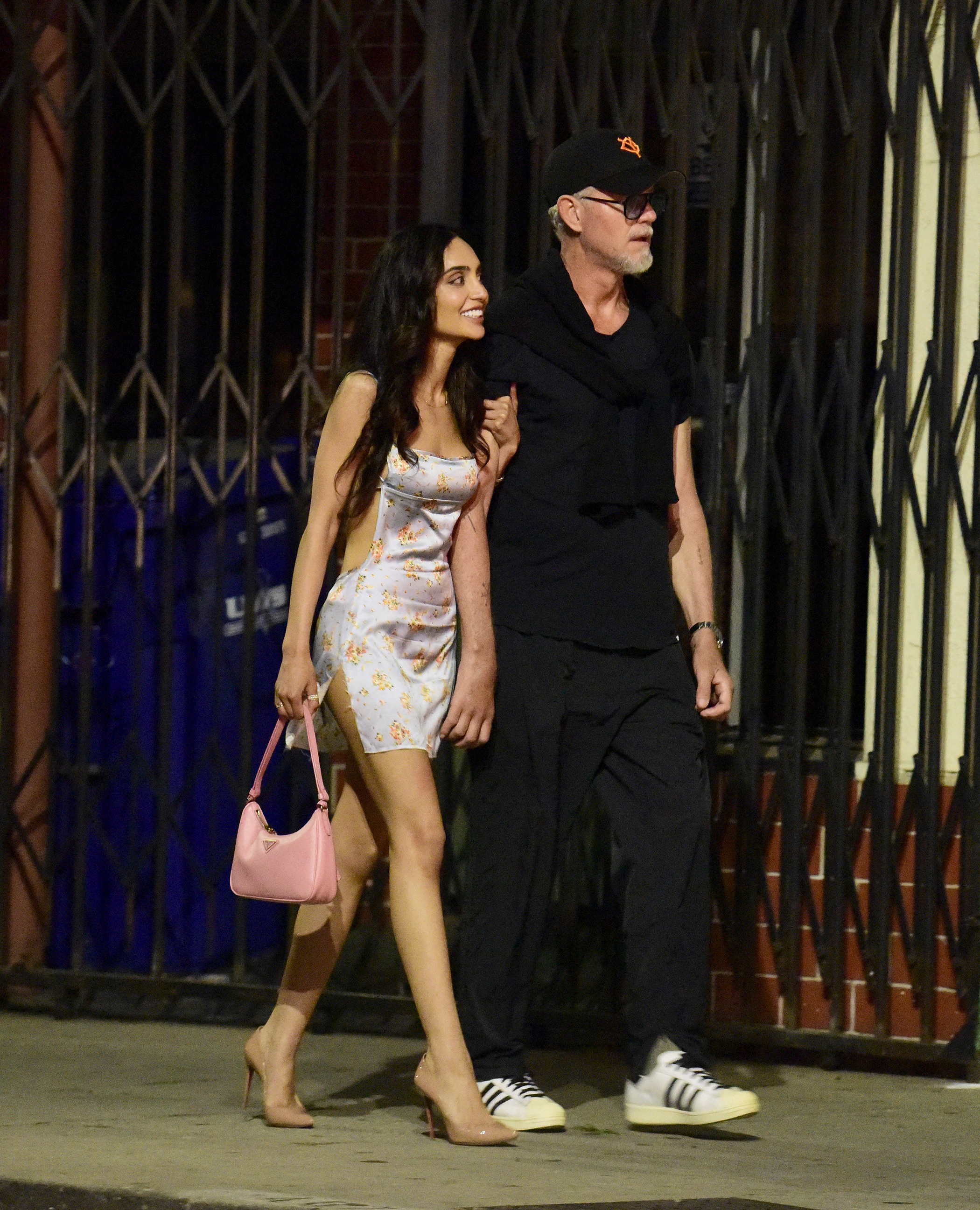 Priya Jain and Eric Dane in LA in May 2025