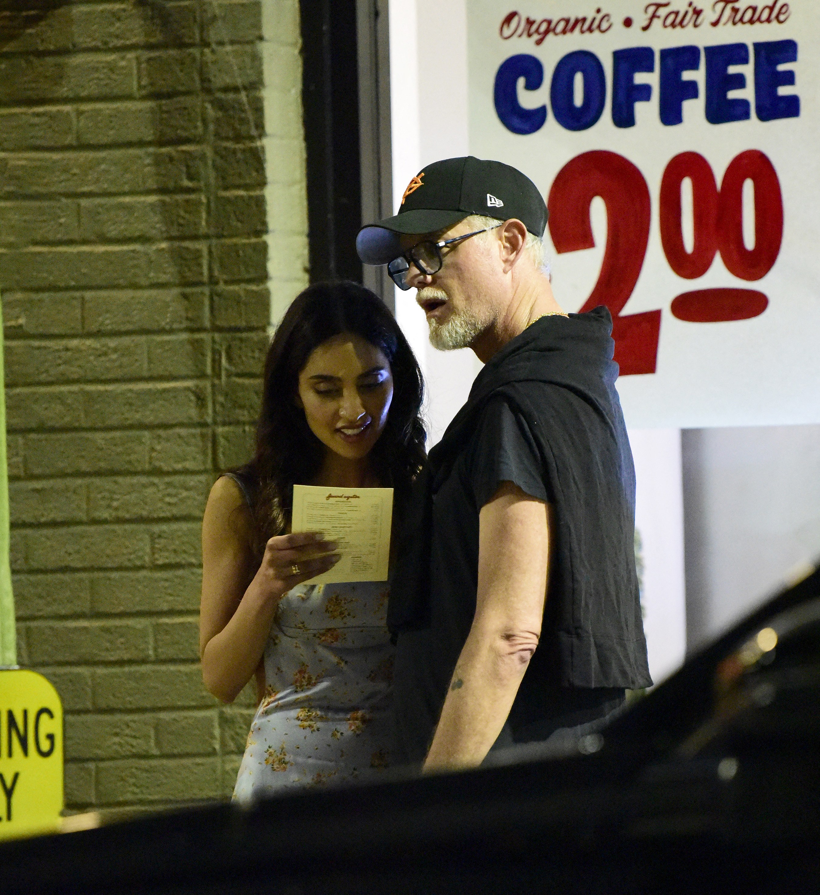 Priya Jain and Eric Dane in LA in May 2025