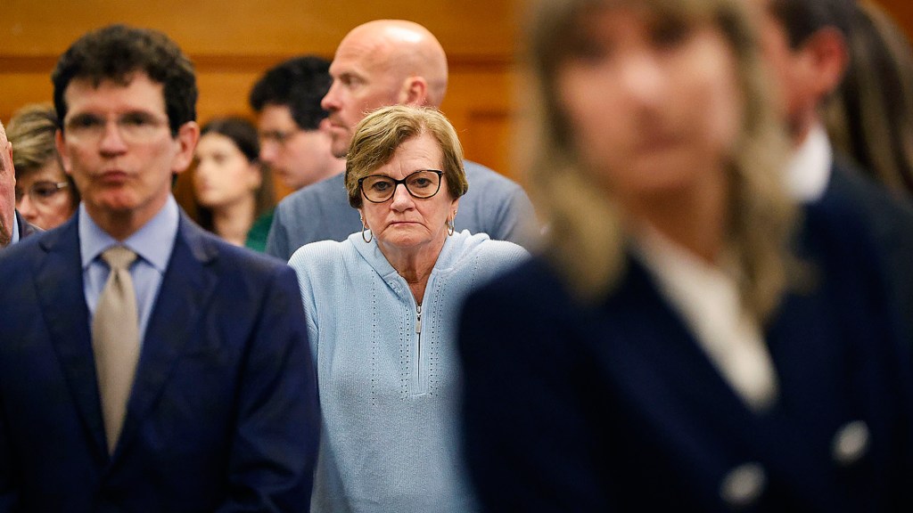 O'Keefe's mother Peggy O'Keefe in court during jury deliberations on June 18, 2025.