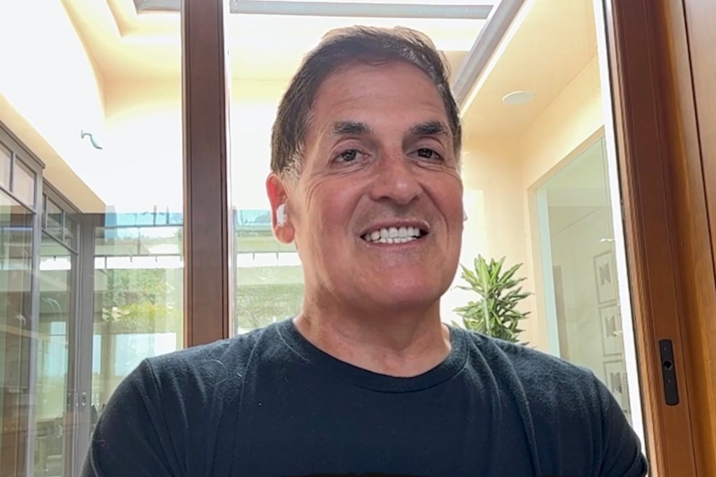 Mark Cuban in a video interview.