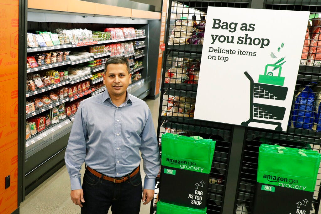 Amazon physical stores VP Dilip Kumar
