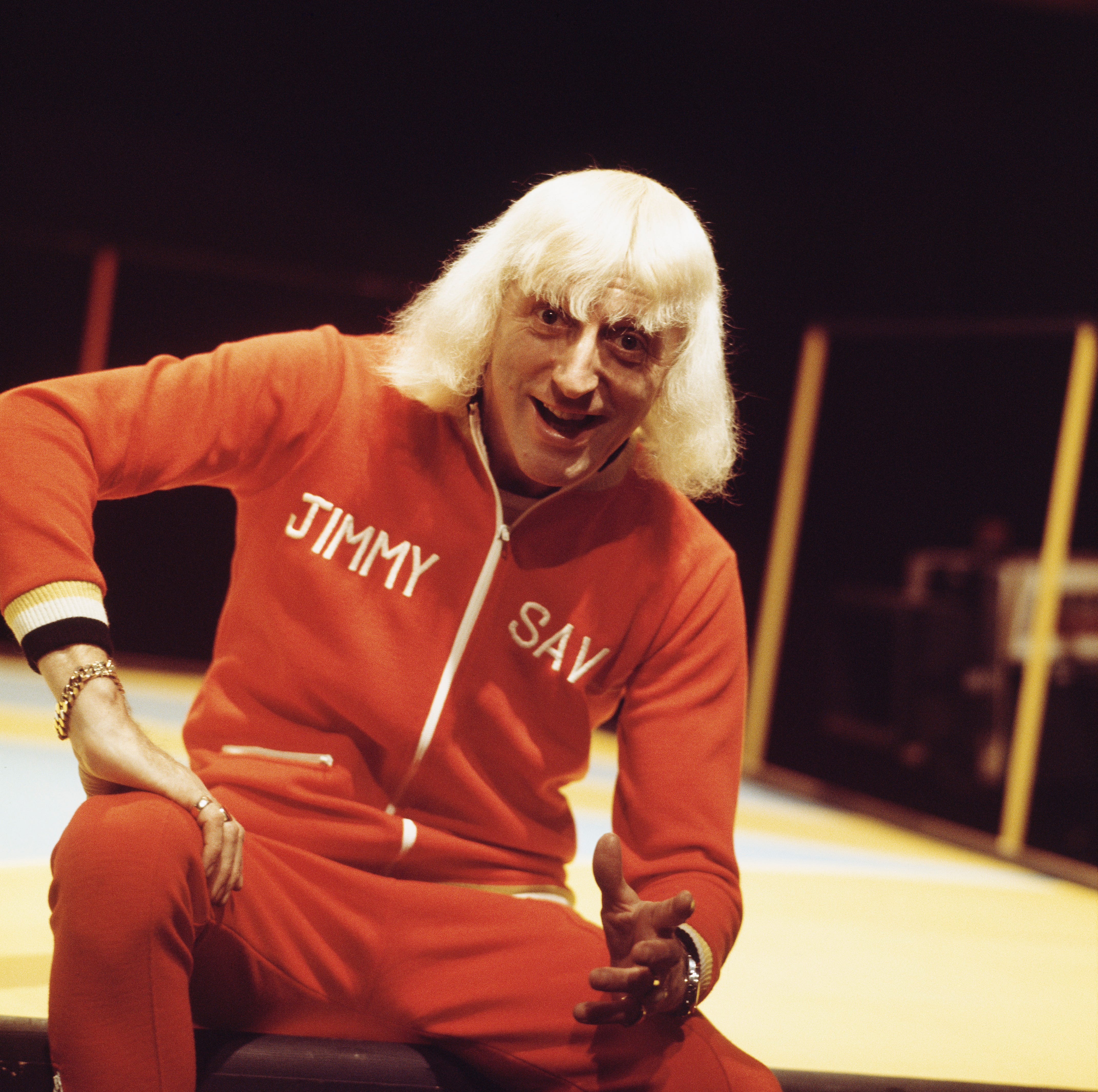 Jimmy Savile presented the BBC music chart show "Top Of The Pops."