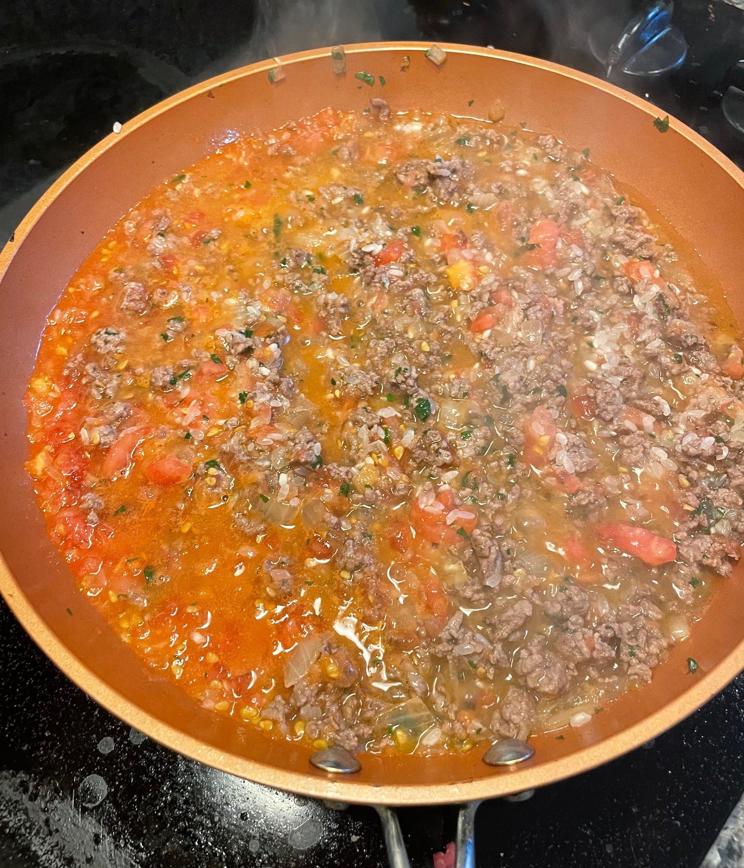 Yemista mixture