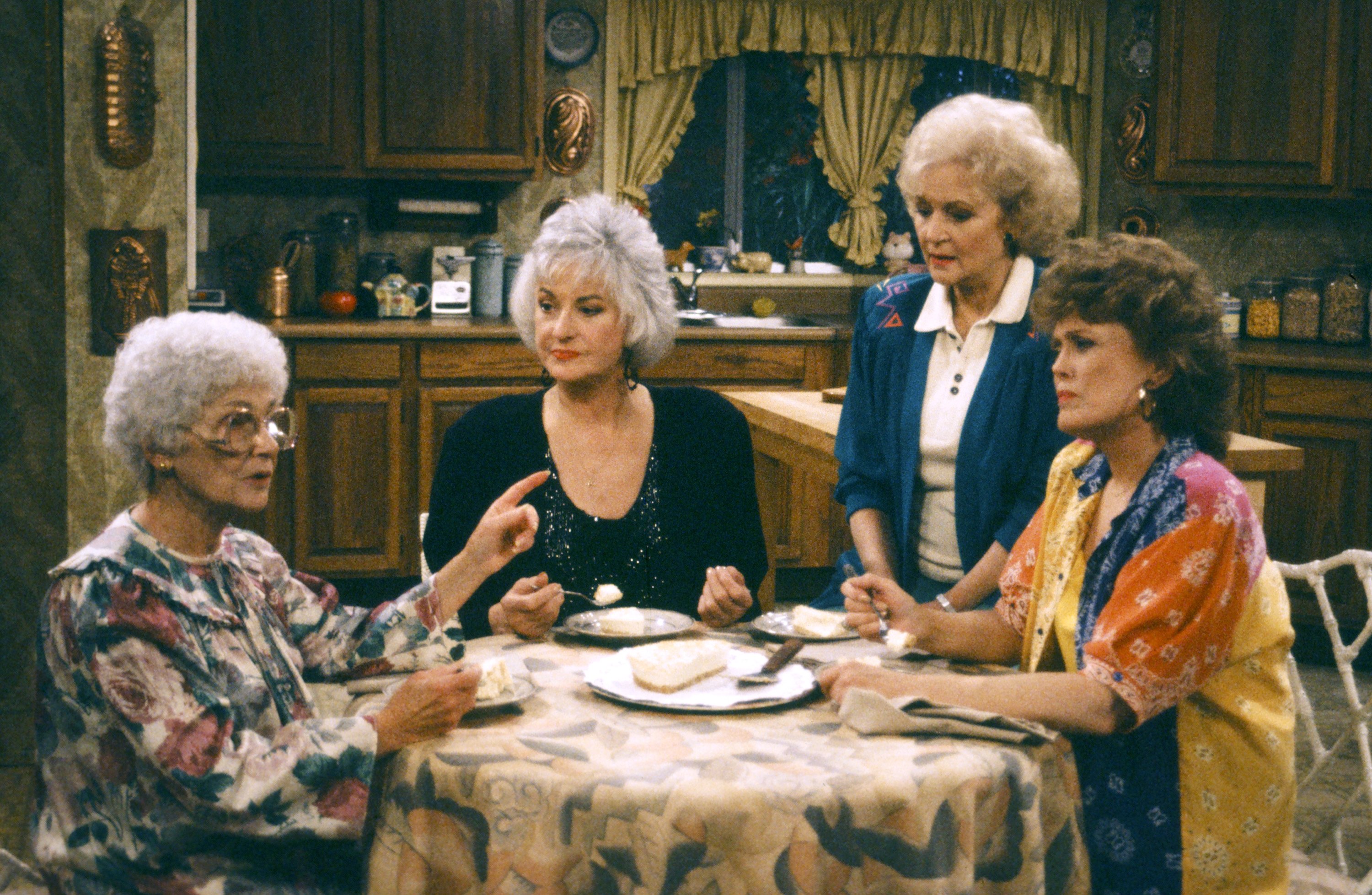 Estelle Getty, Bea Arthur, Betty White, Rue McClanahan.