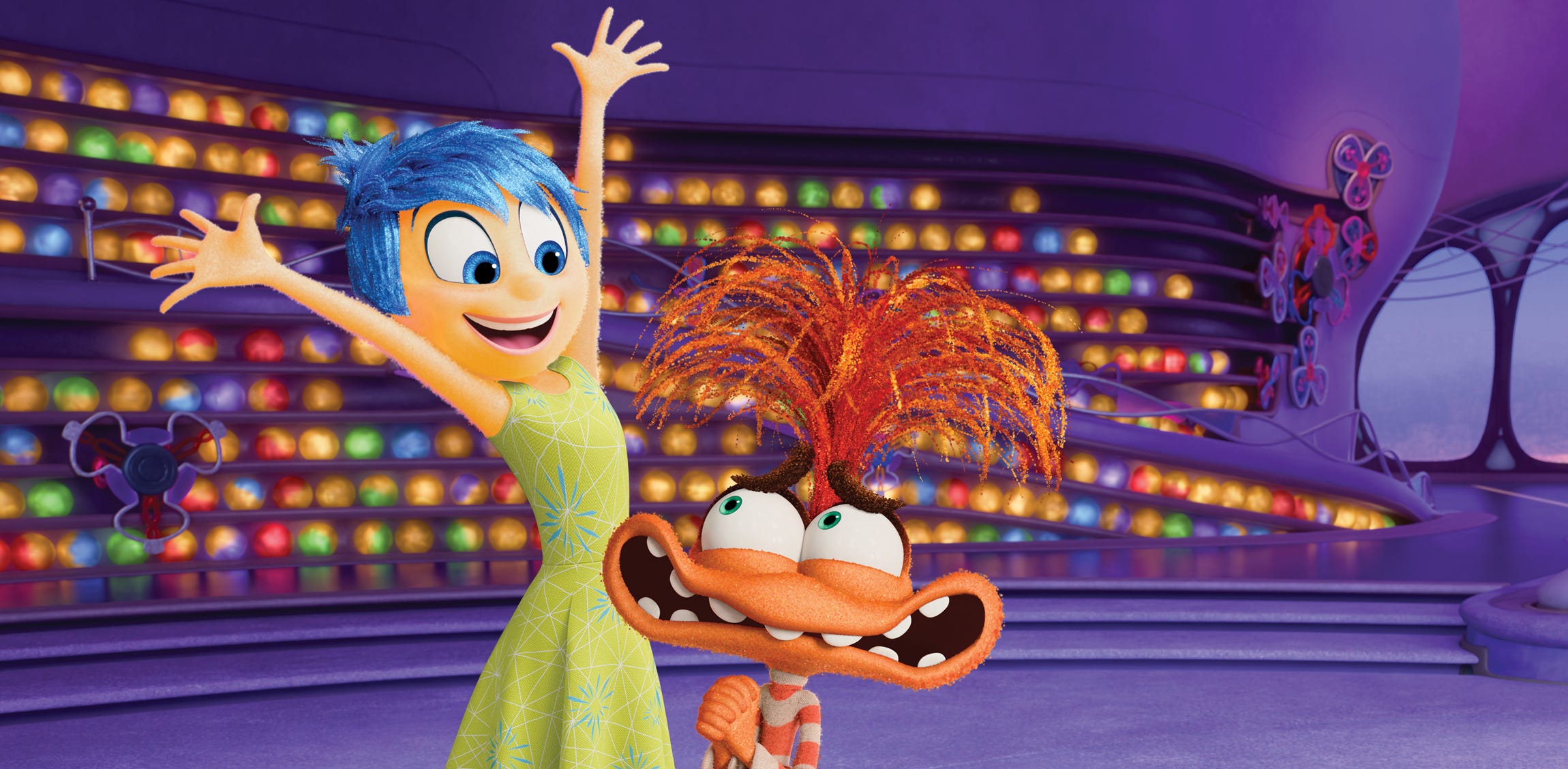 Joy and Anxiety Inside Out 2