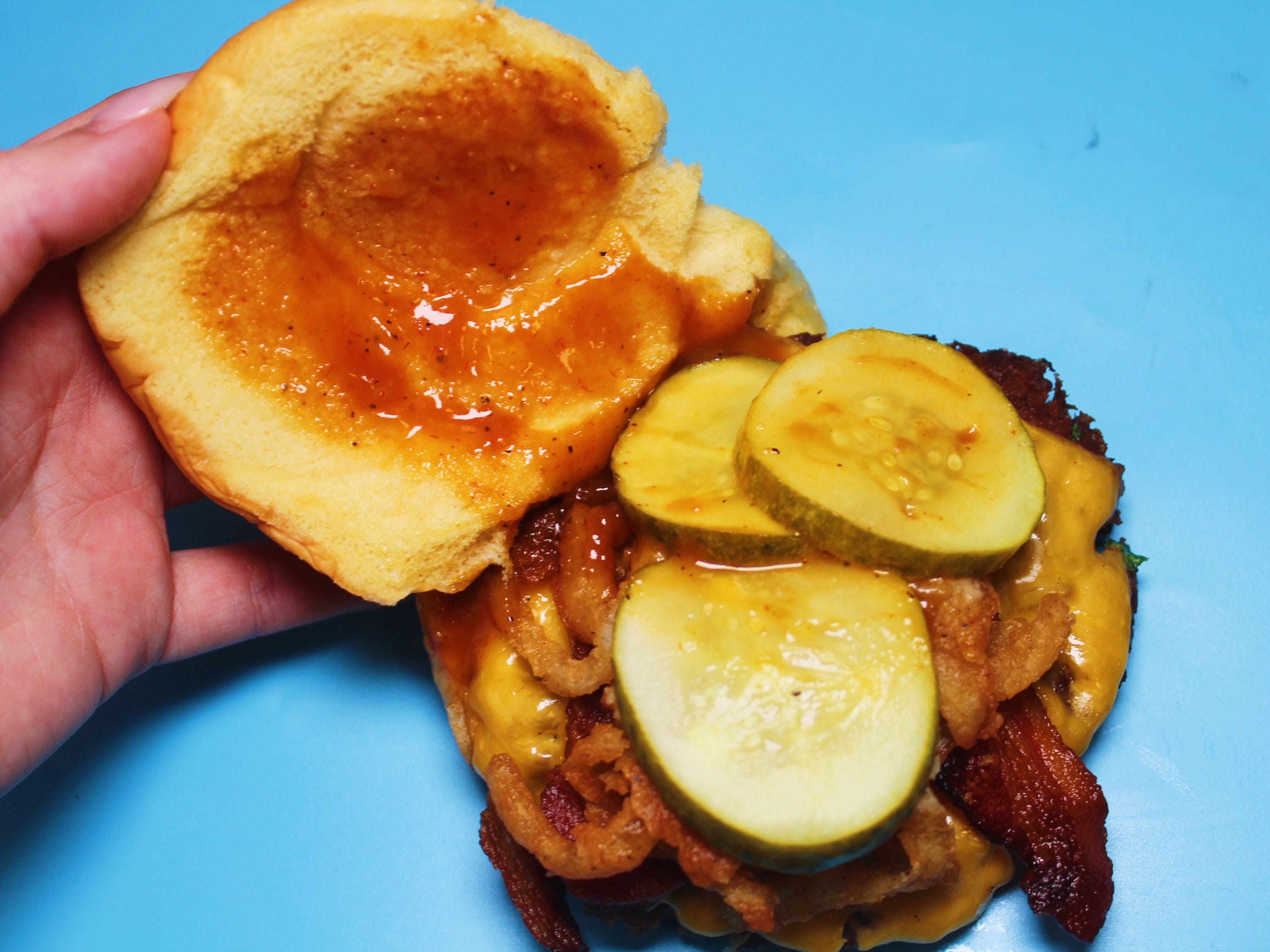 shake shack bbq cheeseburger