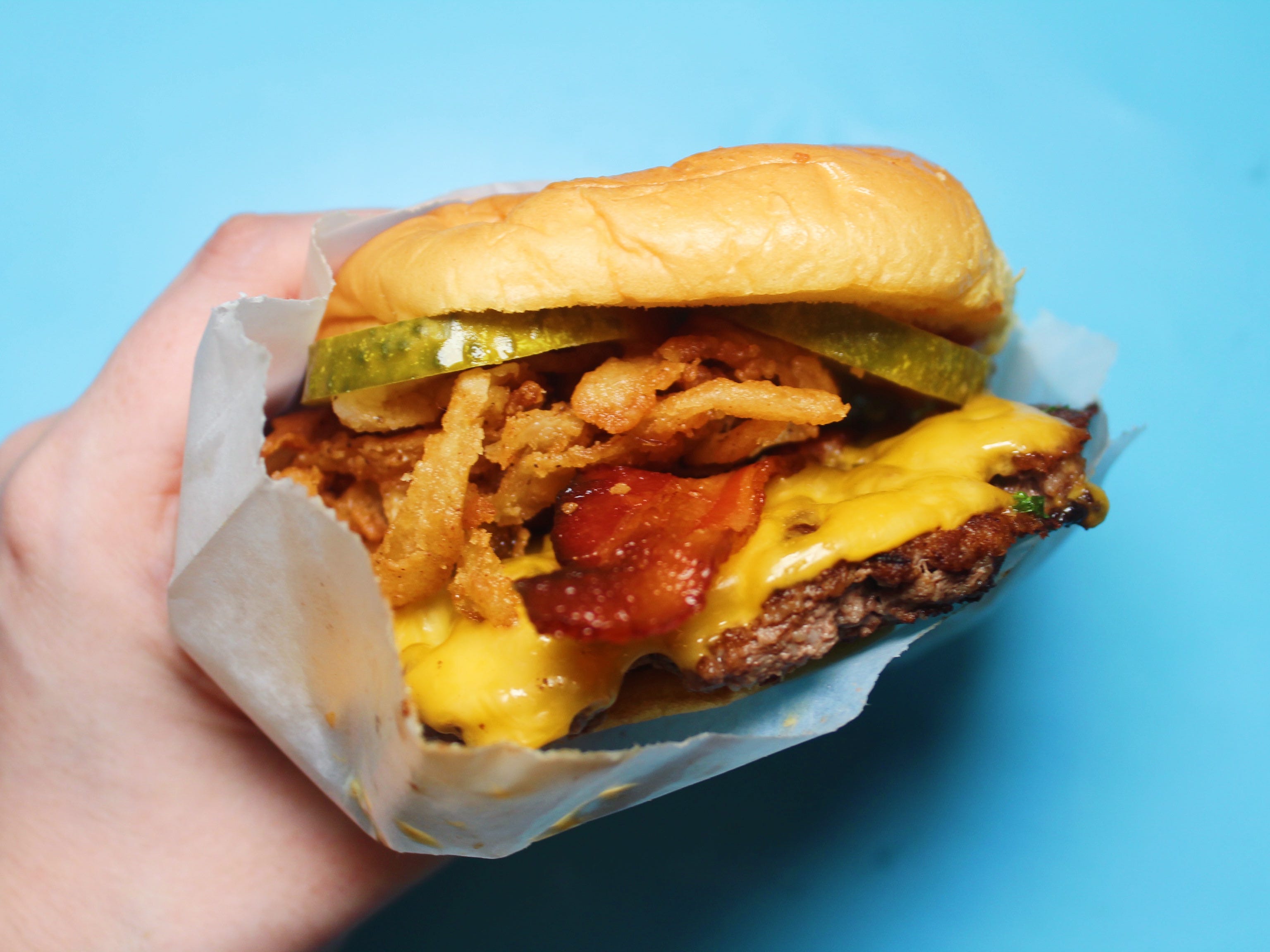 shake shack bbq cheeseburger