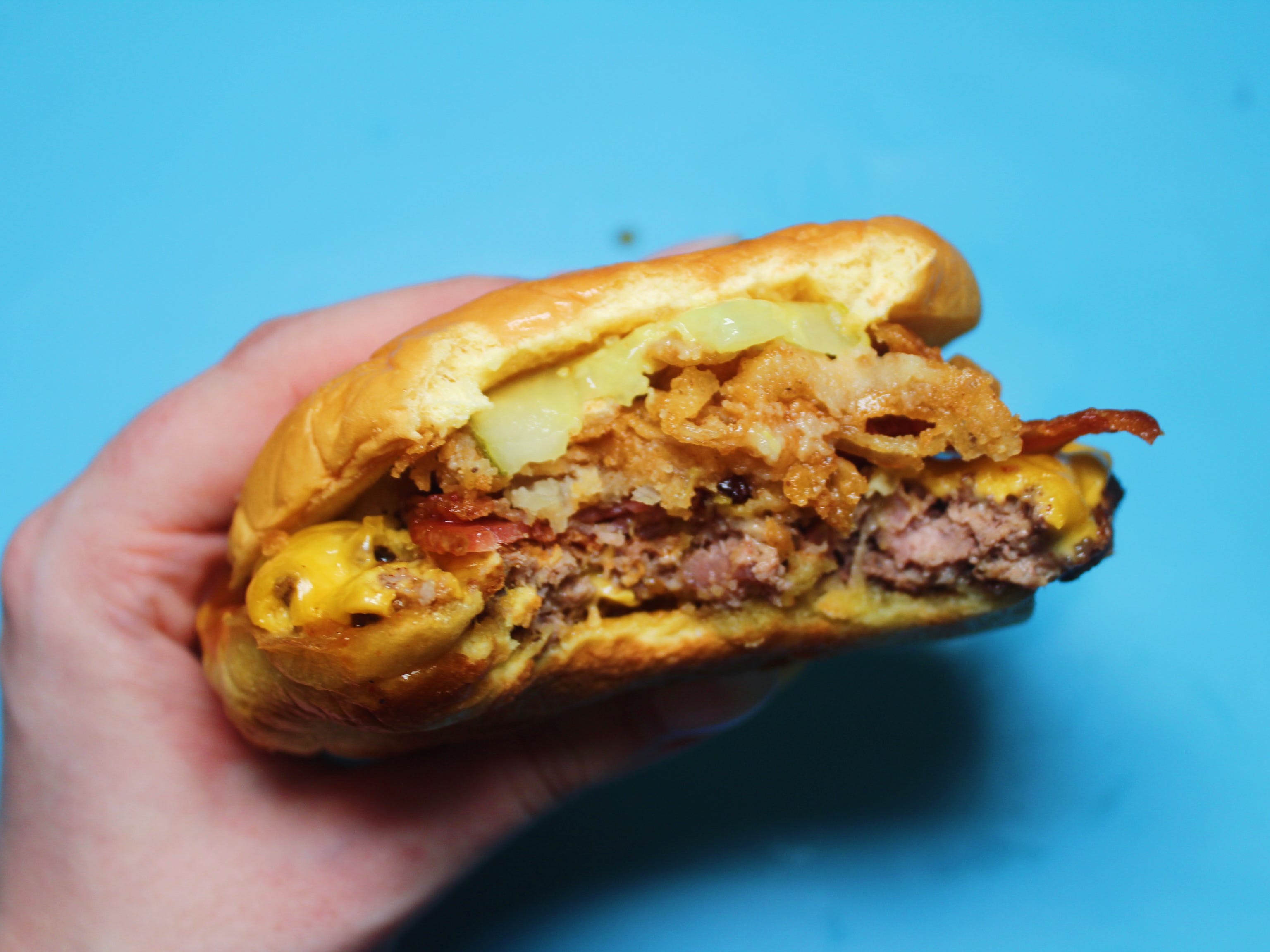 shake shack bbq cheeseburger