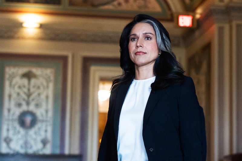 Director of National Intelligence Tulsi Gabbard appeared on Capitol Hill to meet with senators on June 17, 2025 as President Trump has pushed back on the intelligence community's assessment of Iran.