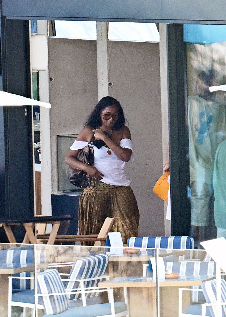 Sasha Obama in Spain.