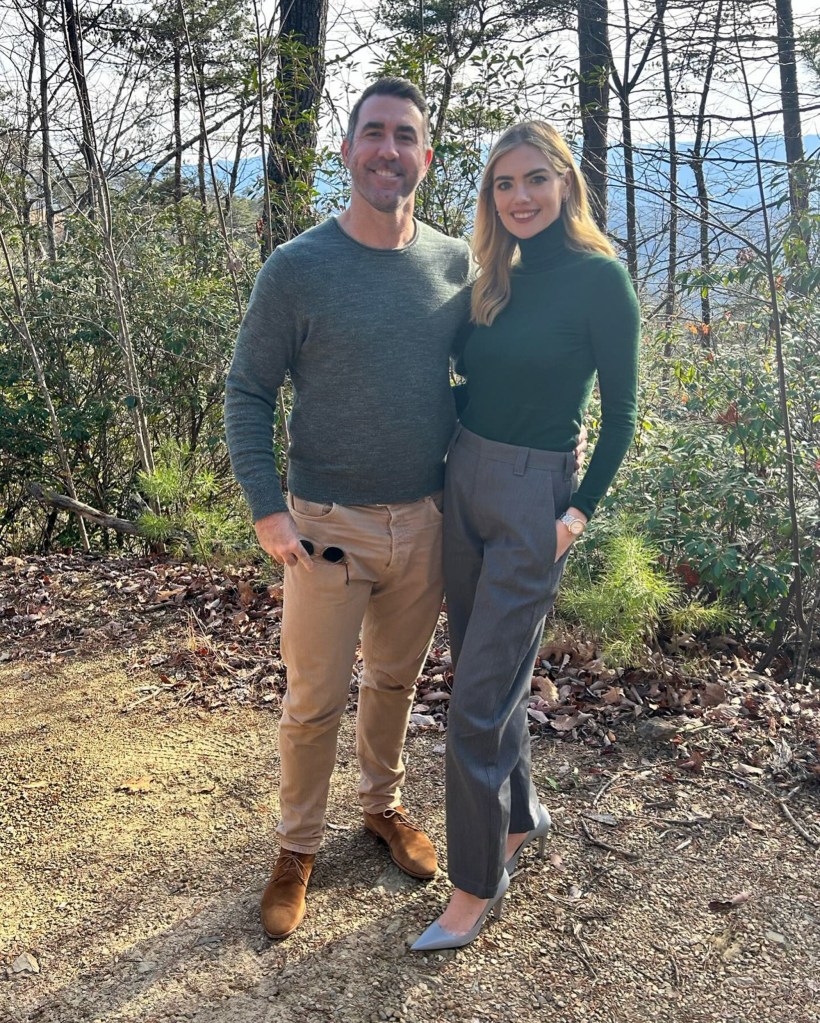 Kate Upton and Justin Verlander via Instagram