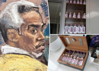 Sean ‘Diddy’ Combs kept precious stash of baby oil, lube in apparent humidity-controlled case: photos