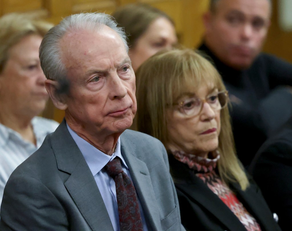 William and Janet Read at their daughter's murder trial.