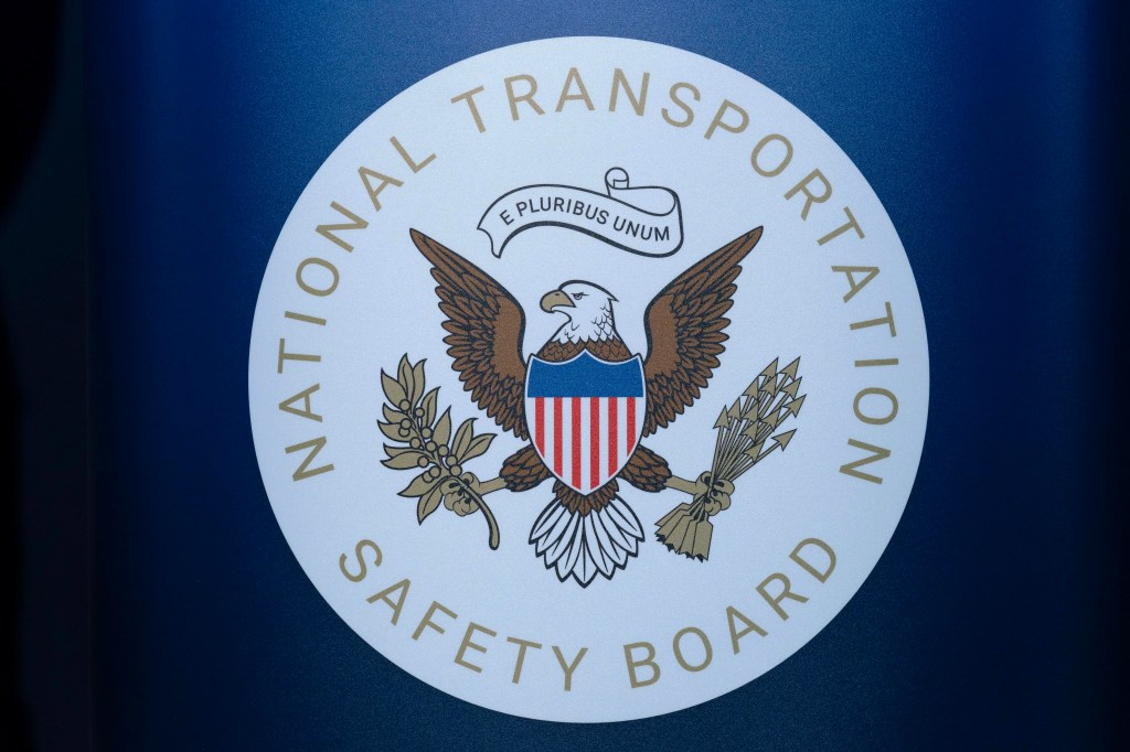 National Transportation Safety Board seal.