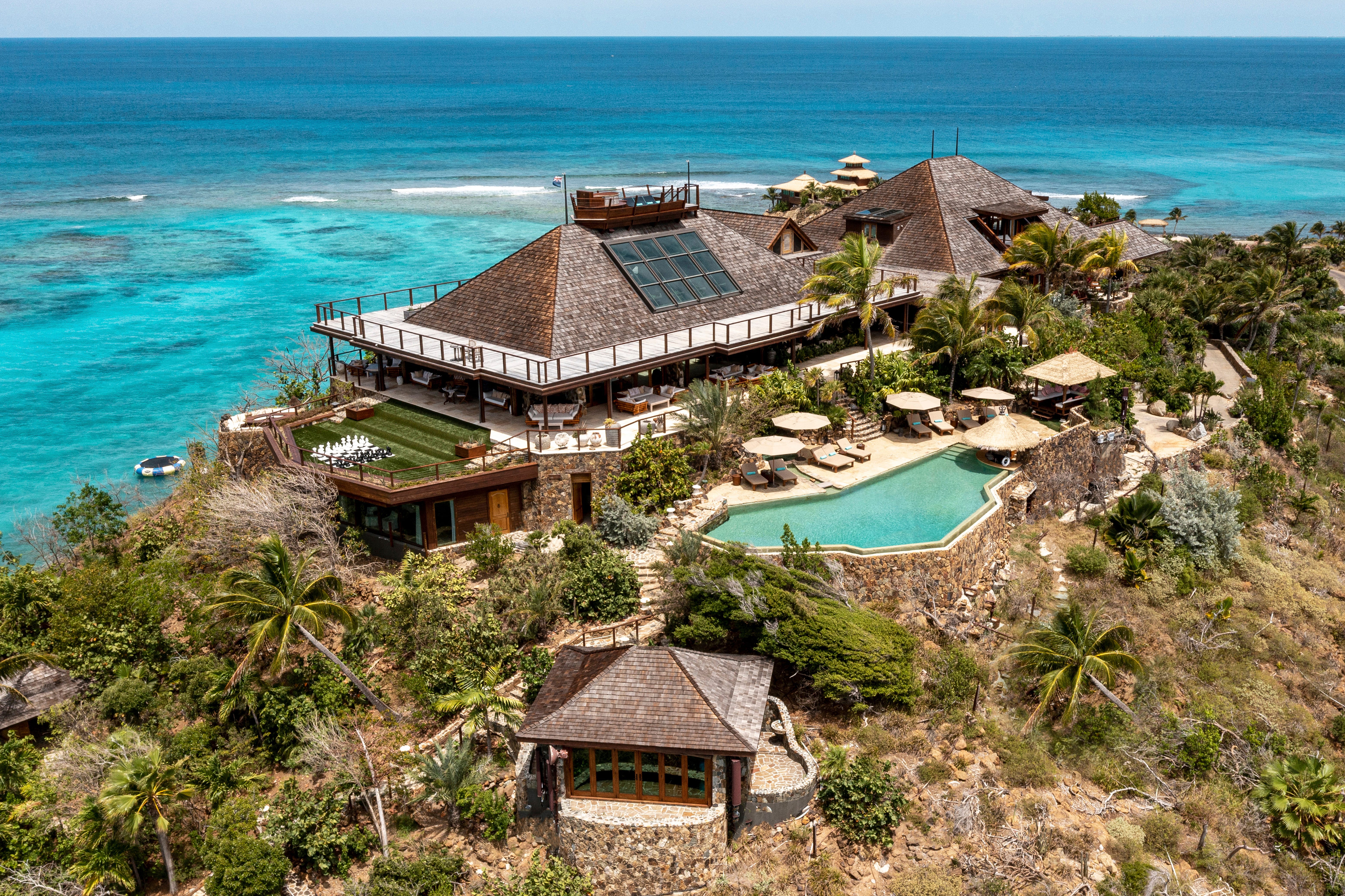The Great House Necker Island