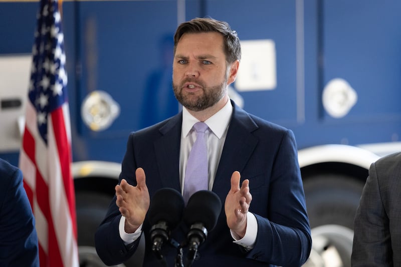 JD Vance mocked Sen. Padilla by calling him "José" during a press conference.