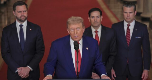 Trump Thanks God After Iran Strike: ‘We Love You, God … Protect’ Our Military