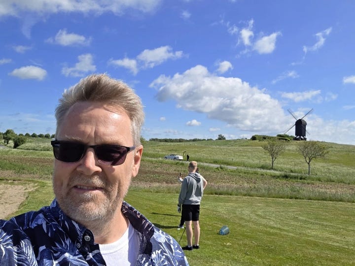Freddy Kristiansen out in nature