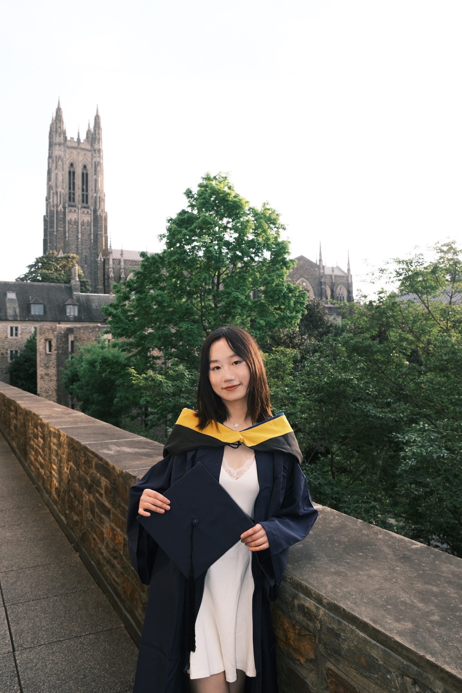 Islina Yunhong Shan at graduation