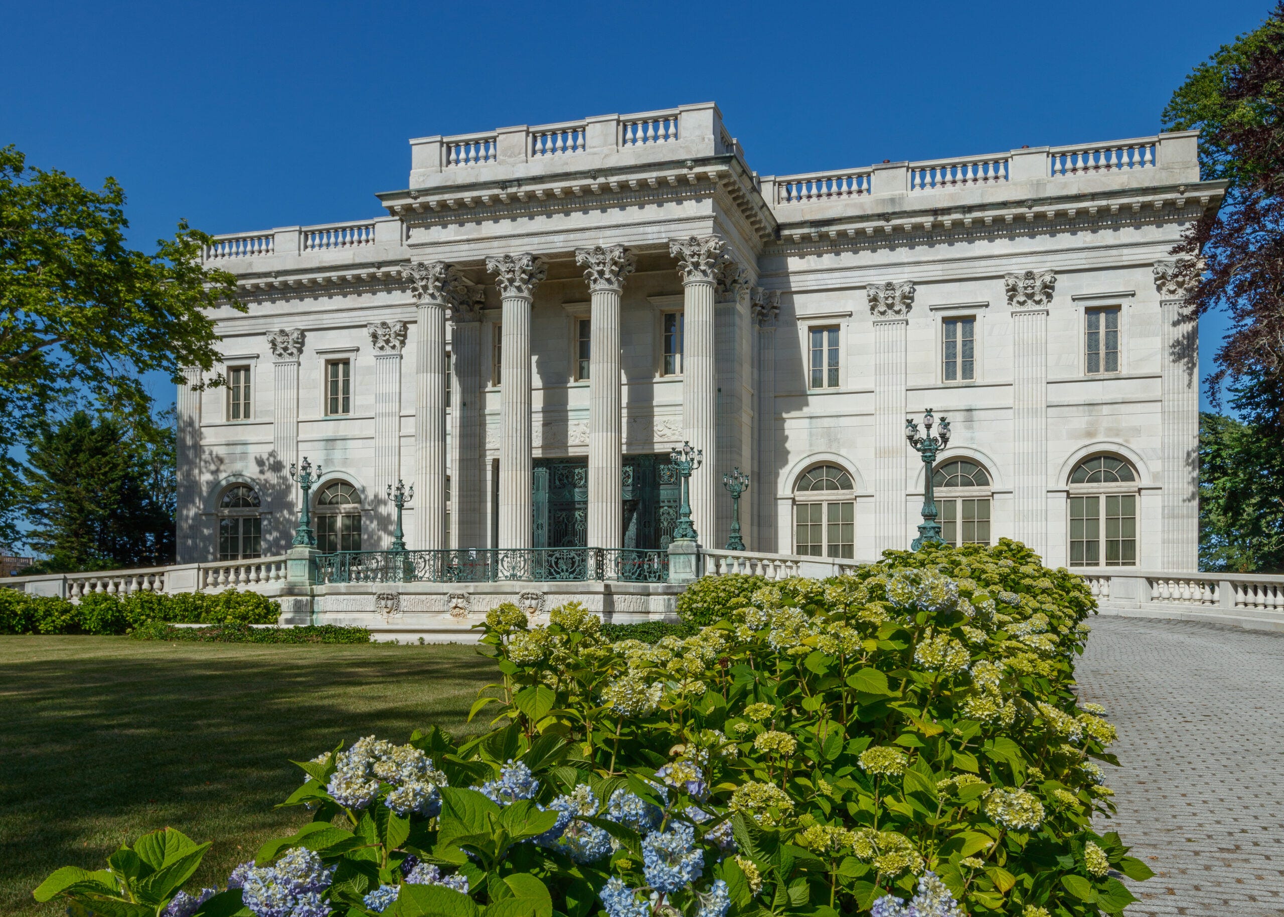 Marble House in Newport, Rhode Island.