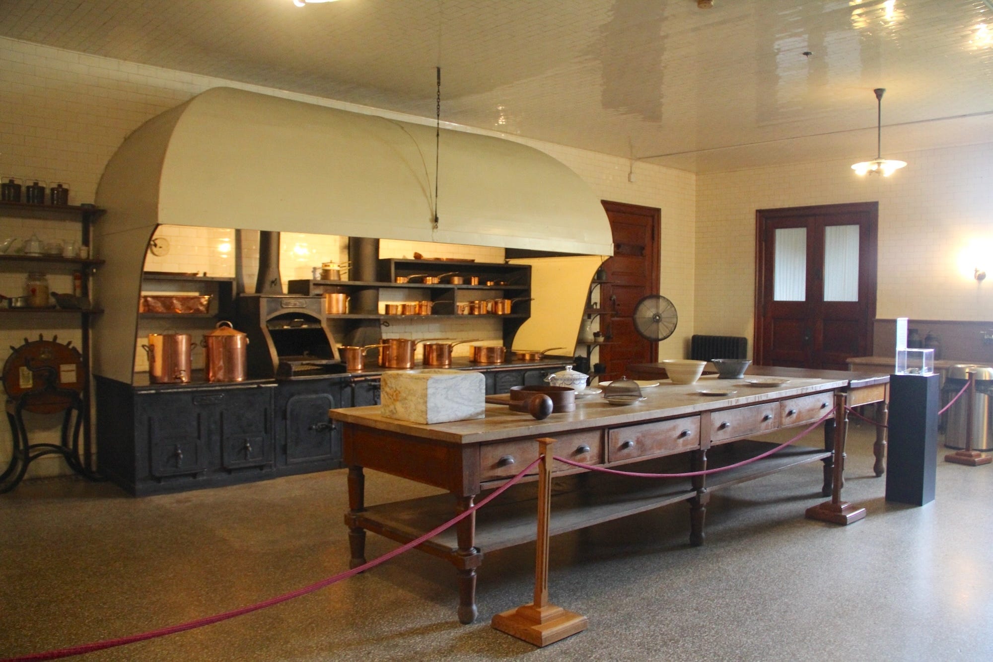 The Main Kitchen at The Elms.
