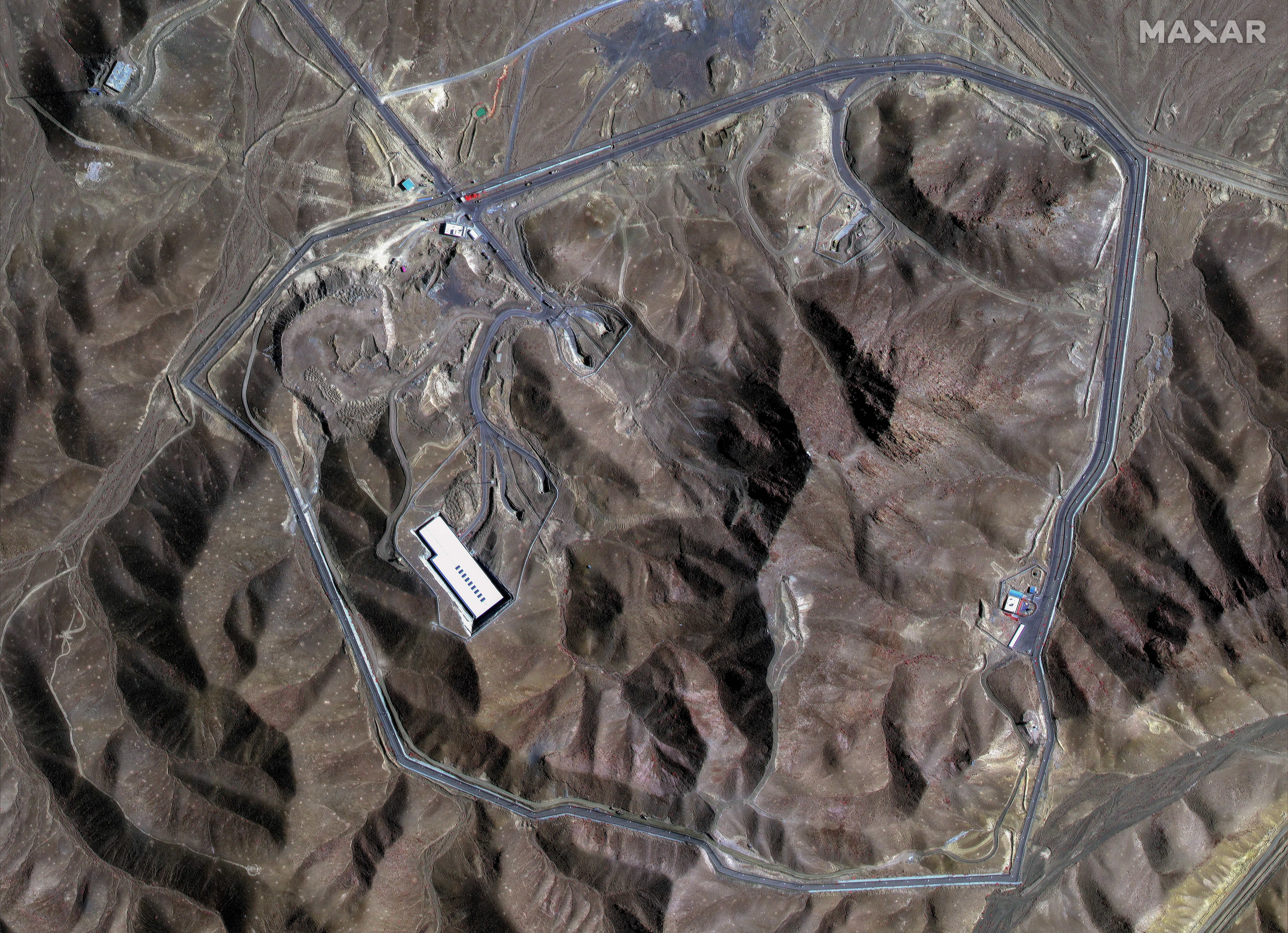 The Fordow nuclear facility on June 20, 2025.
