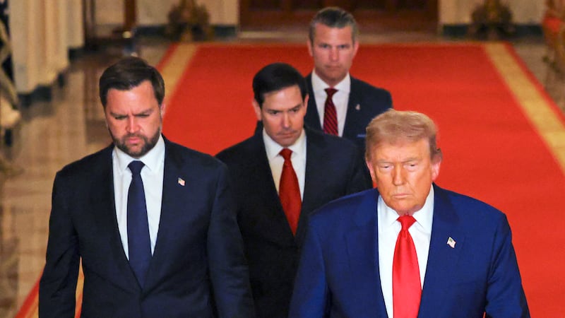 Donald Trump, JD Vance, Marco Rubio, Pete Hegseth