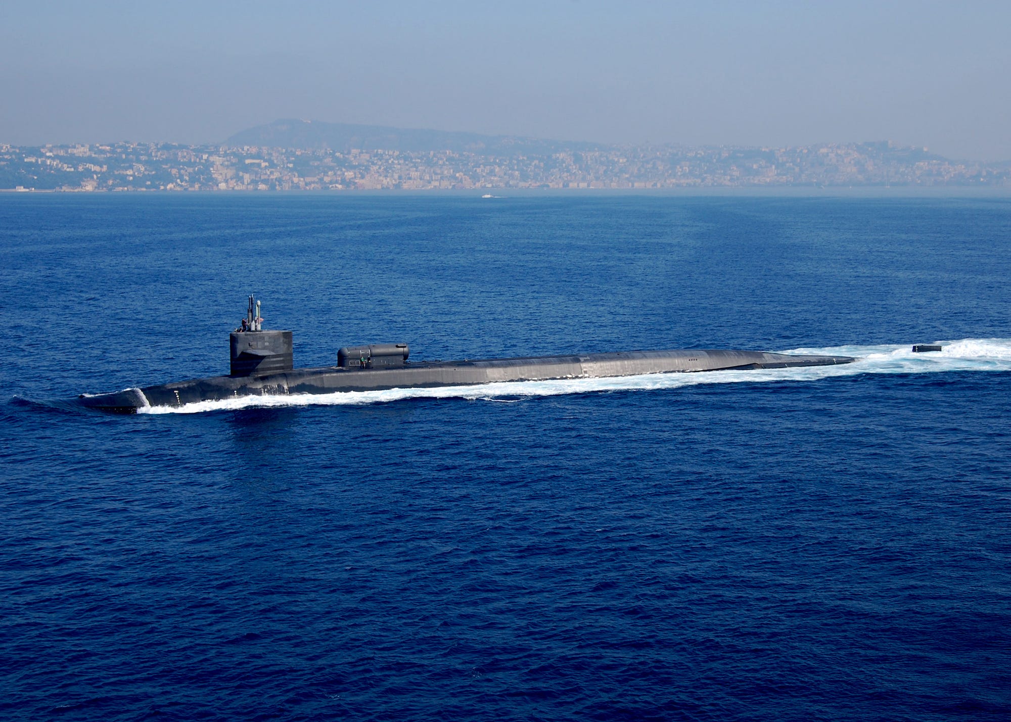Navy Ohio-class guided-missile submarine USS Georgia seal delivery vehicle