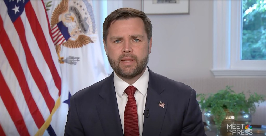 Vice President Vance on Meet the Press discussing Iran's nuclear program.