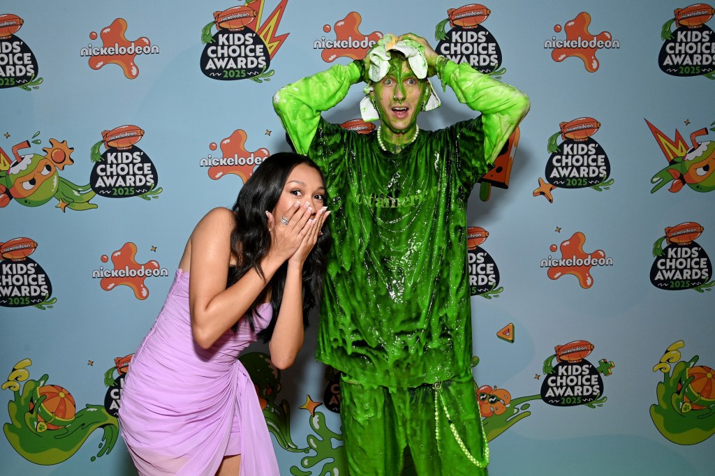 Machine Gun Kelly stepped out with his daughter, Casie, at the 2025 Nickelodeon Kids' Choice Awards on Saturday.