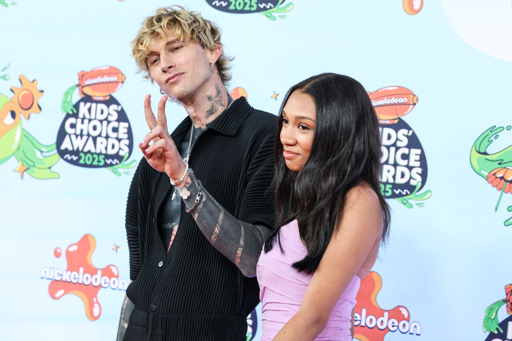 Machine Gun Kelly stepped out with his daughter, Casie, at the 2025 Nickelodeon Kids' Choice Awards on Saturday.