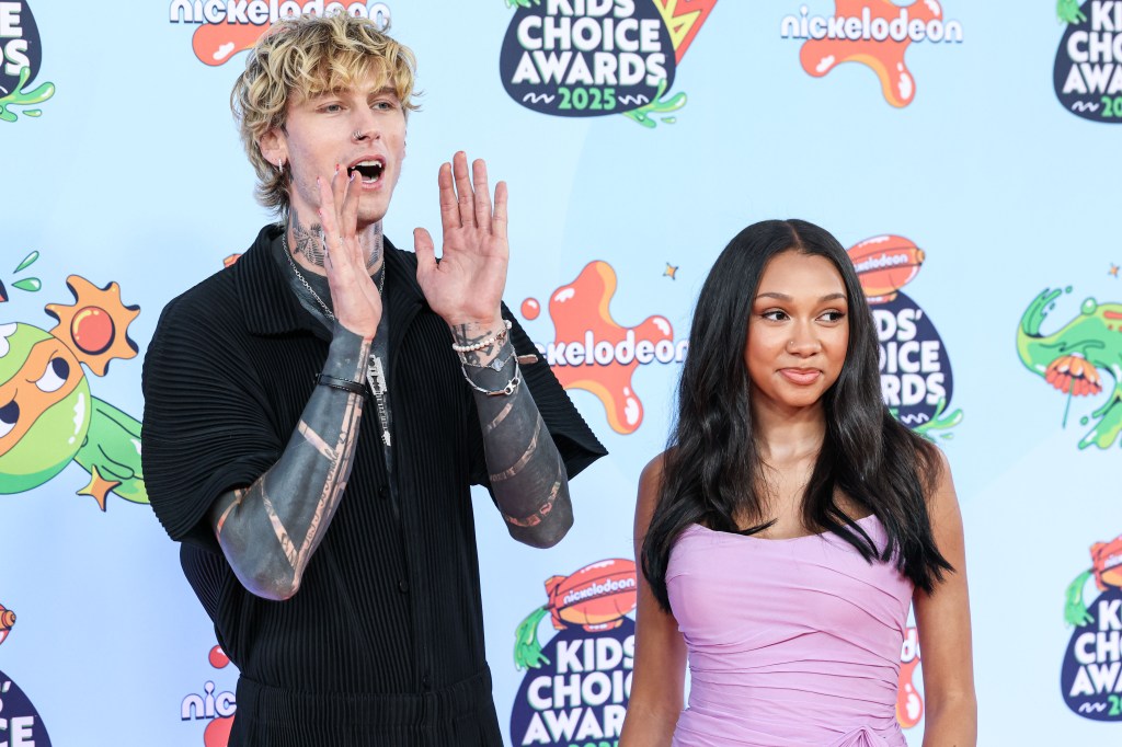 Machine Gun Kelly stepped out with his daughter, Casie, at the 2025 Nickelodeon Kids' Choice Awards on Saturday.