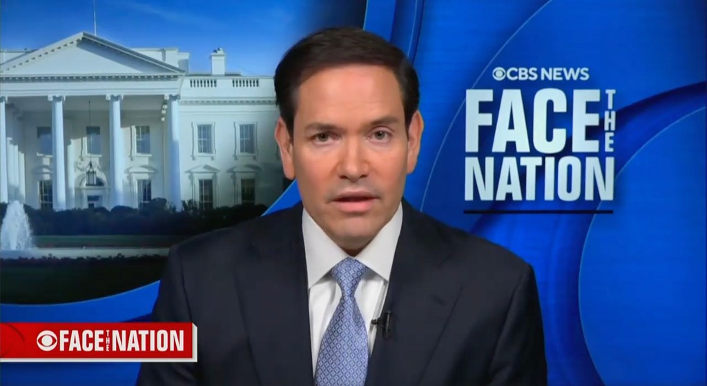 Marco Rubio on CBS' Face the Nation.