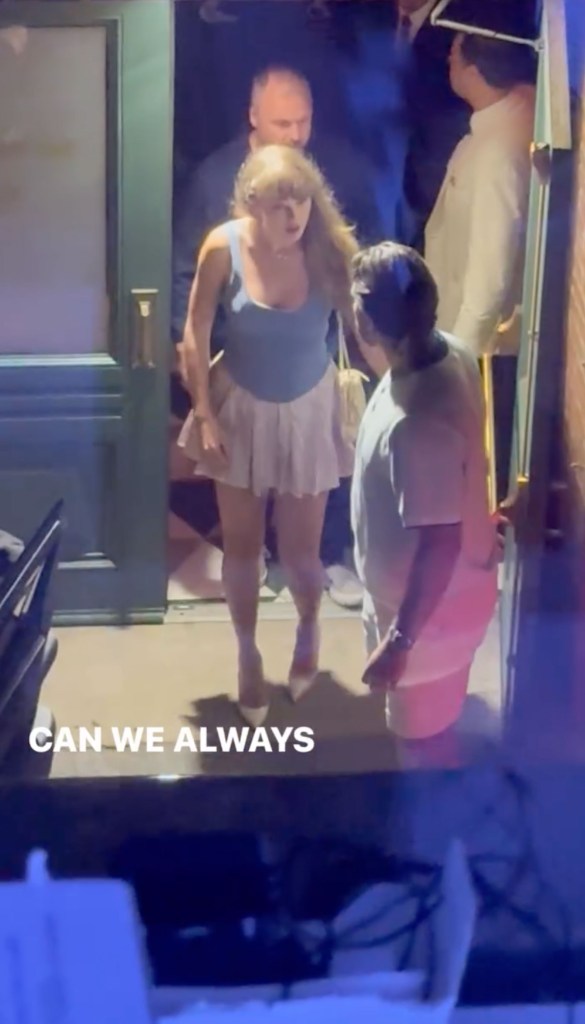 Taylor Swift and Travis Kelce hold hands during NYC date night 