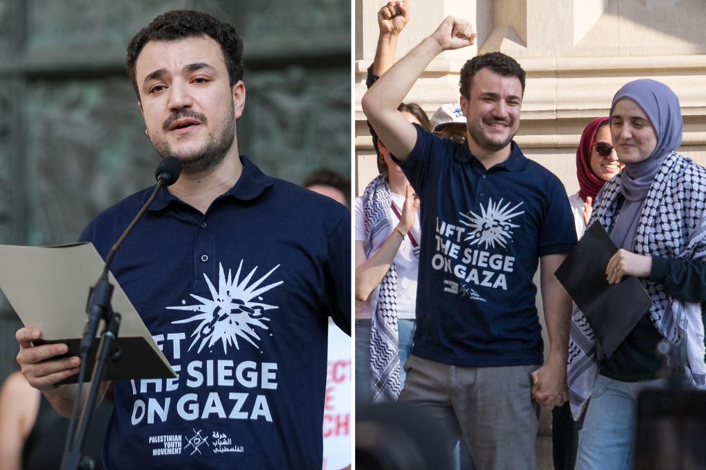 Anti-Israel protester Mahmoud Khalil bashes Columbia ‘hypocrisy’ in first NYC rally since being released from ICE detainment