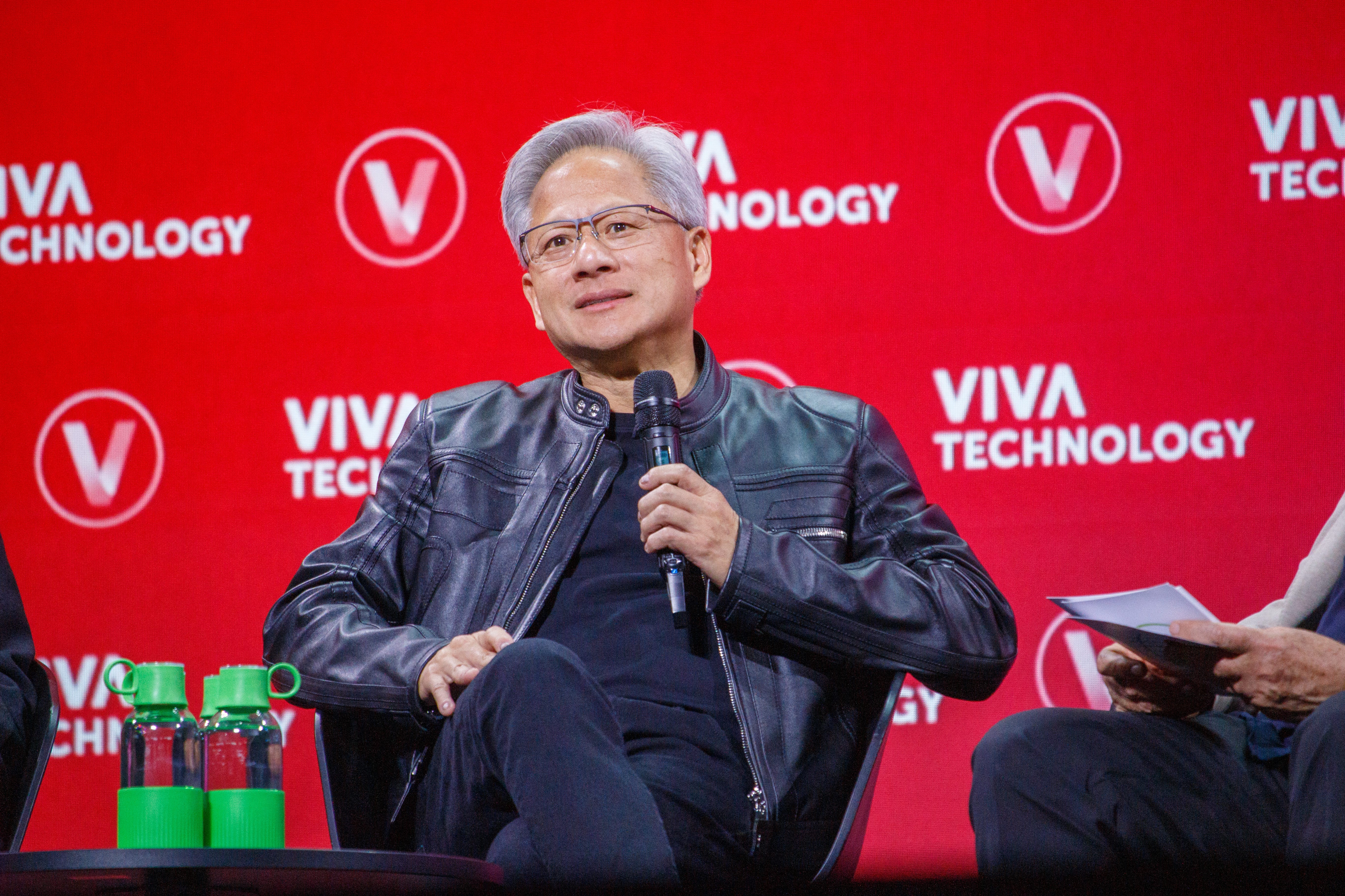 Jensen Huang, the CEO of Nvidia.