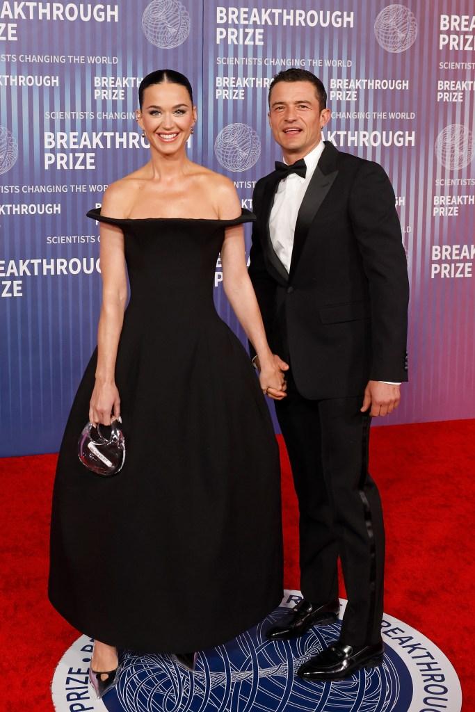 Katy Perry and Orlando Bloom via Instagram in April 2024