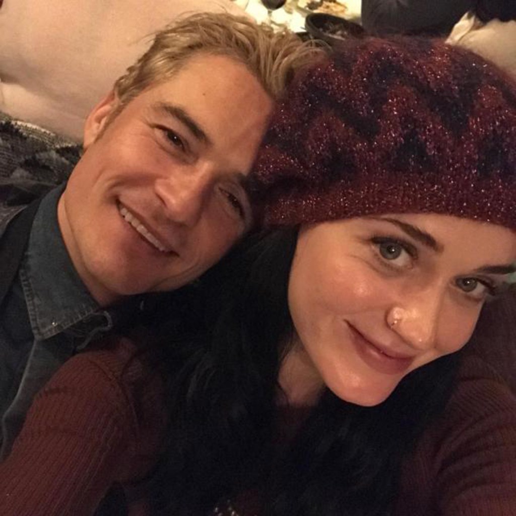 Katy Perry and Orlando Bloom via Instagram