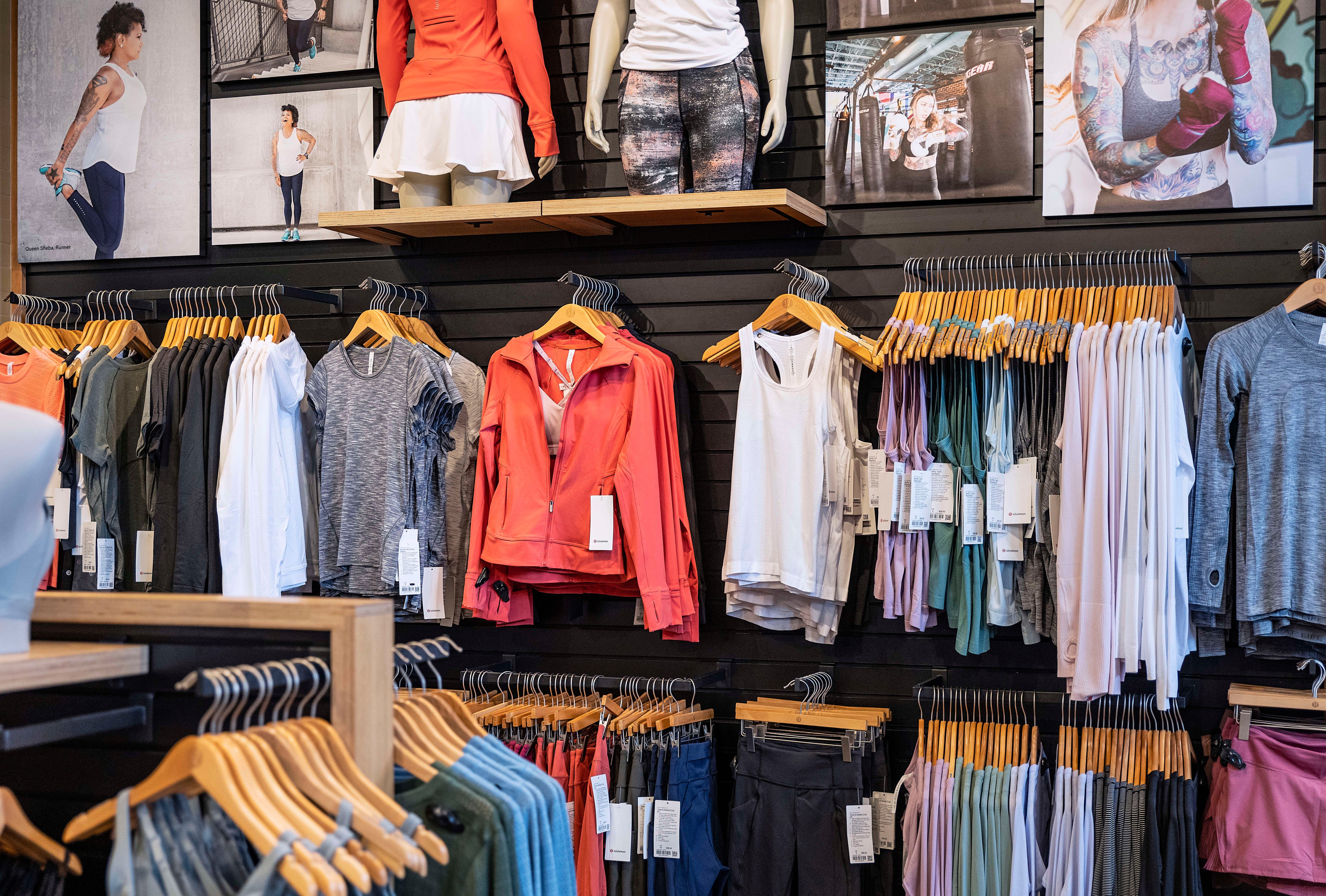 Clothes on the wall
