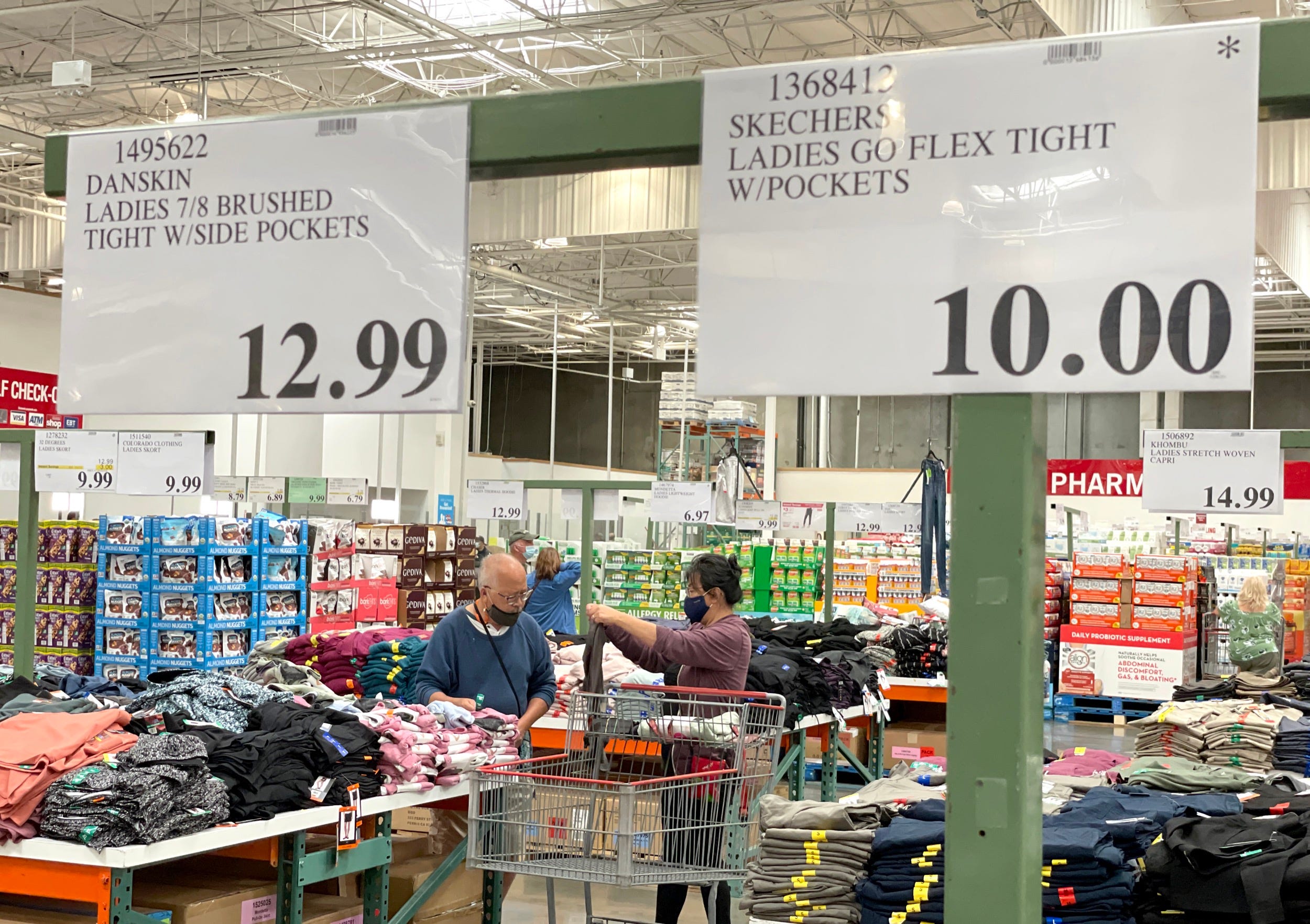 Costco price tags showing an asterisk fans call the "star of death"