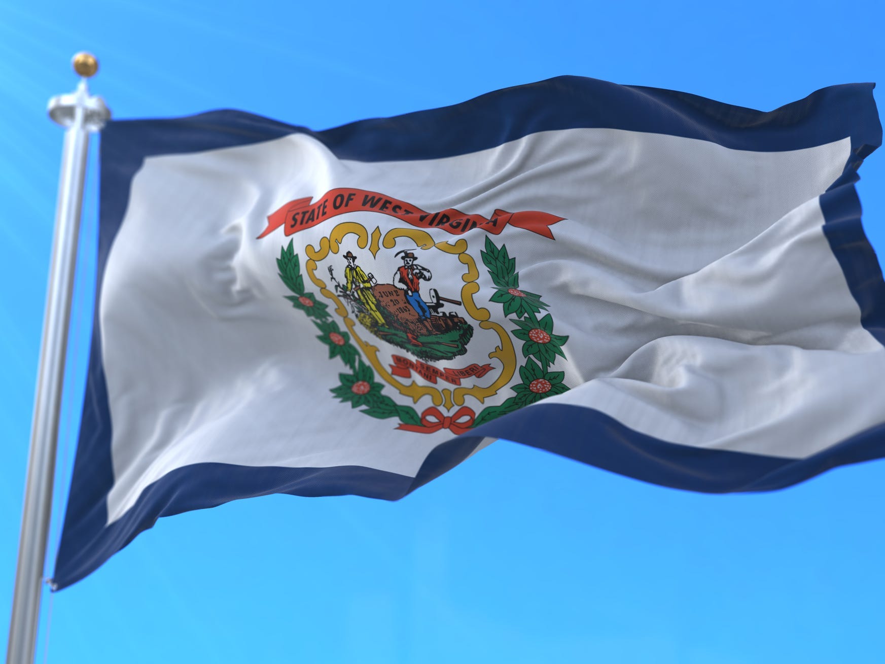 West Virginia state flag