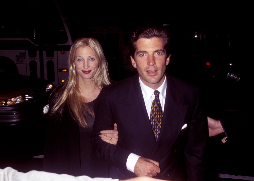 Carolyn Besette-Kennedy and JFK Jr.