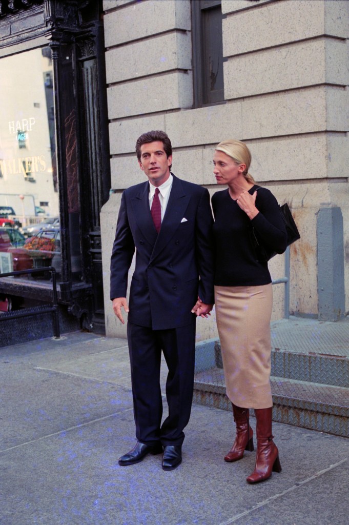 Carolyn Besette-Kennedy and JFK Jr.