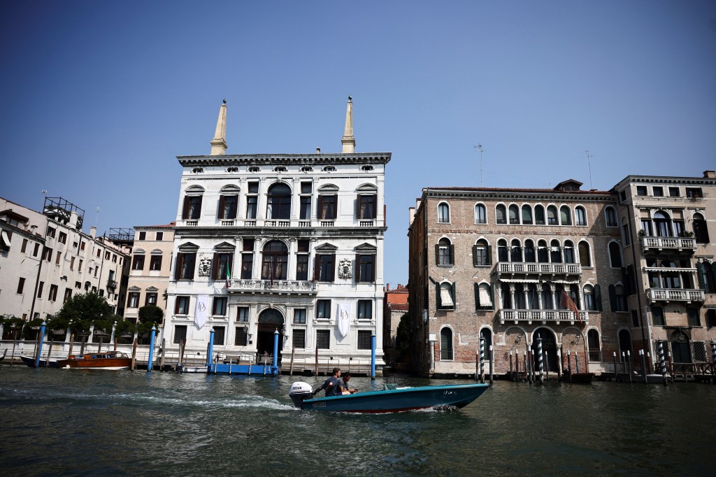 The Aman hotel in Venice, Italy.