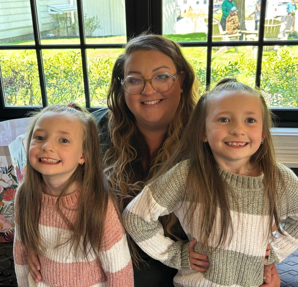 Twin sisters Emily and Kenni Bisson were killed when a tree fell into their home during a vicious storm Sunday morning.