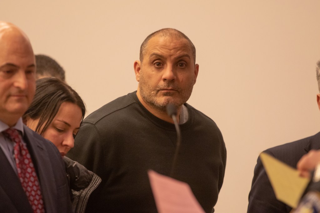 Lee D'Avanzo at his arraignment.